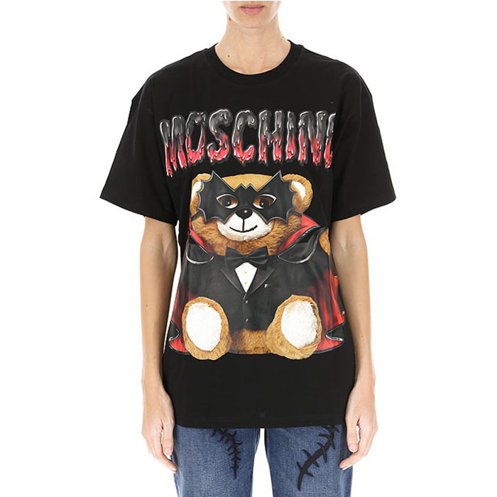 モスキーノ　MOSCHINO COUTURE LADY T-SHIRT S レディースクチュール Ｔ-シャツ EV071105401555