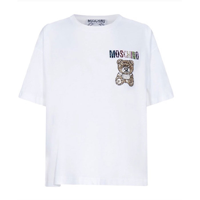 モスキーノ MOSCHINO COUTURE LADY T-SHIRT S クチュール レディーＴ-シャツ V0710 0540 1001