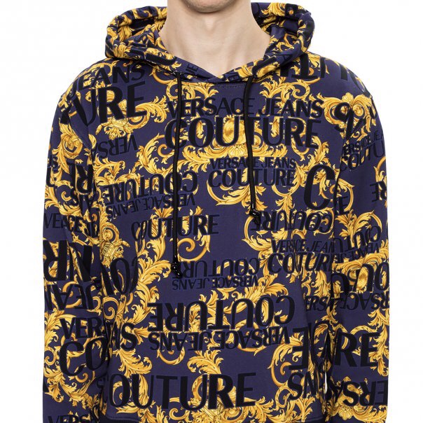 VERSACE JEANS COUTURE MEN SWEATSHIRT ヴェルサーチジーンズクチュールメンズスウェットシャツ B7GVA7F3M600200