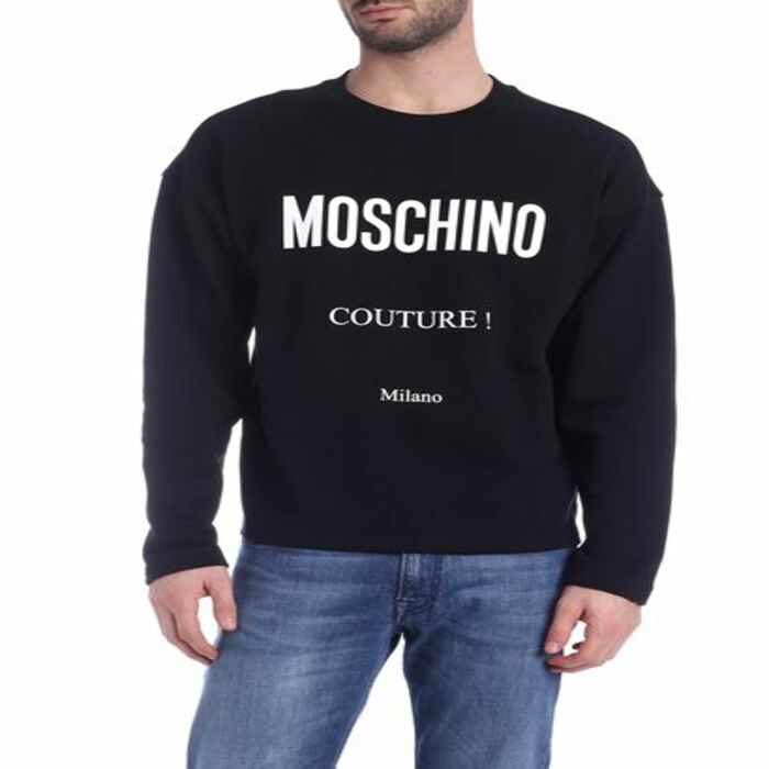 モスキーノ MOSCHINO COUTURE MEN  SWEAT SHIRT クチュール メンズ スウェット シャツ ZPA171120271555