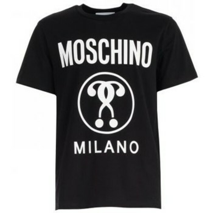 モスキーノ MOSCHINO COUTURE MEN T-SHIRT メンズクュール T- シャツ ZA070652401555