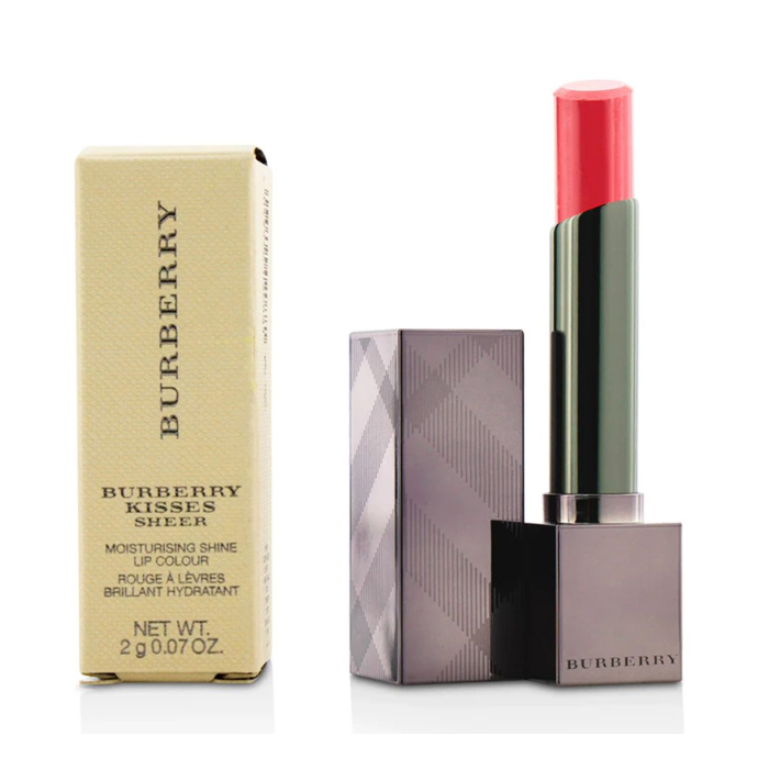 BURBERRY LIP バーバリー キス シアー モイスチャライジング シャイン リップ カラー # NO. 253 POMEGRANATE ポムグラナット