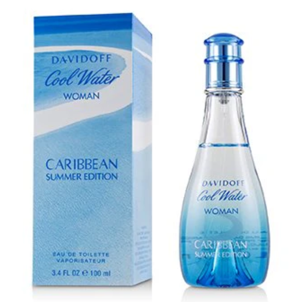 DAVIDOFF Cool Water Caribbean Summer Edition Eau de Toilette クールウォーター カリビアンサマーエディション EDT SP 100ML B07BR33GS2