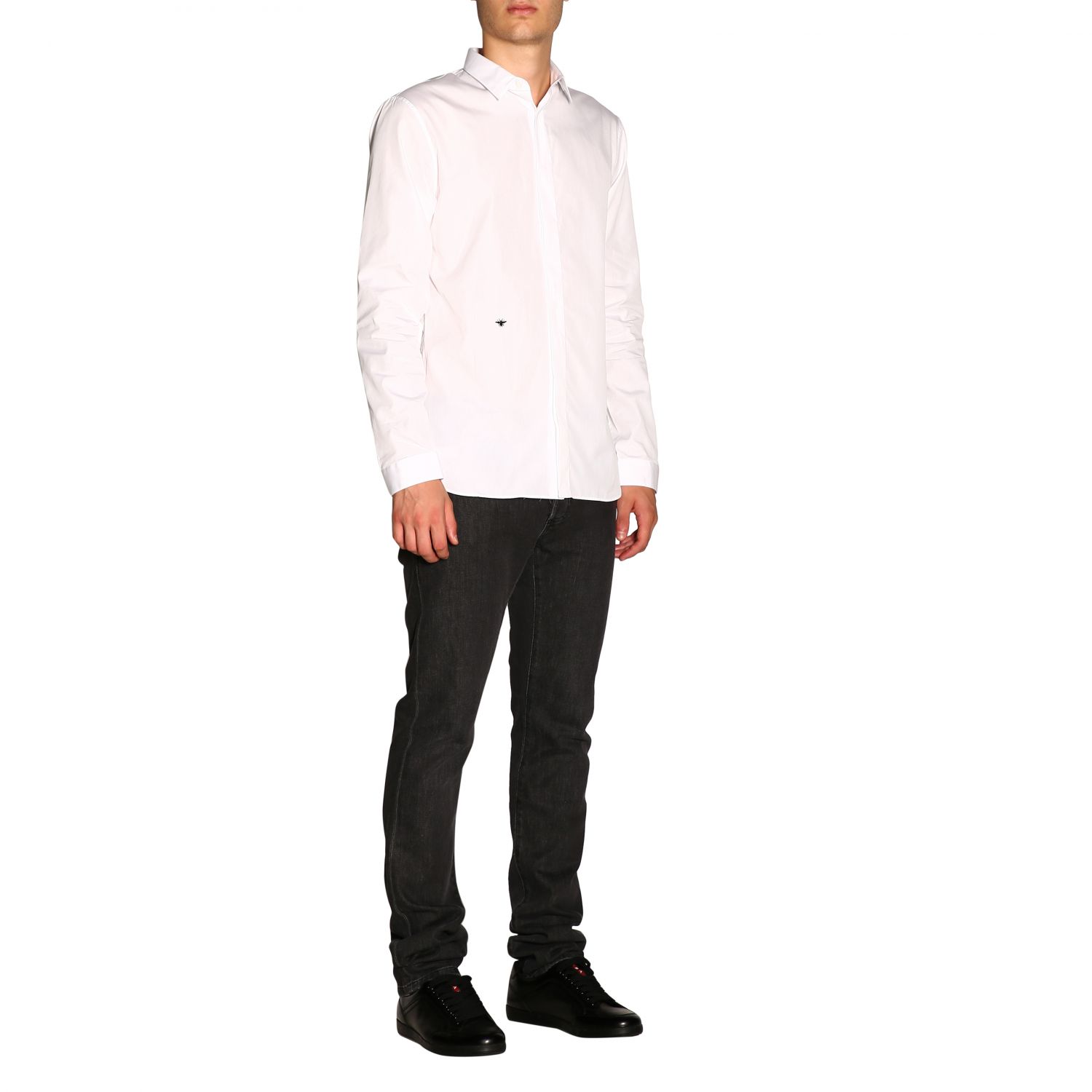 DIOR MEN SHIRT ディオールメンズシャツ 433C529B1581 079 WHITE