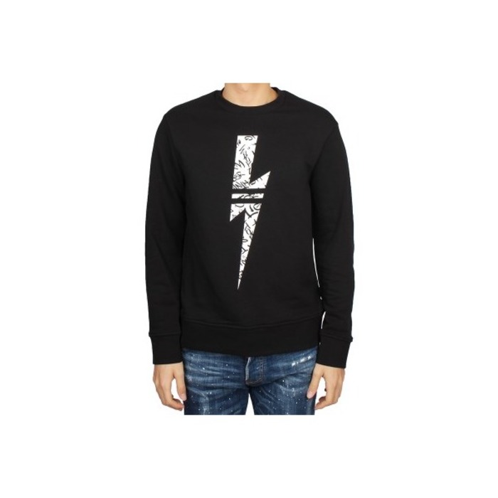 NEIL BARRETT MEN SWEATSHIRT ニールバレット メンズ スウェットシャツ PBJS598S510S524