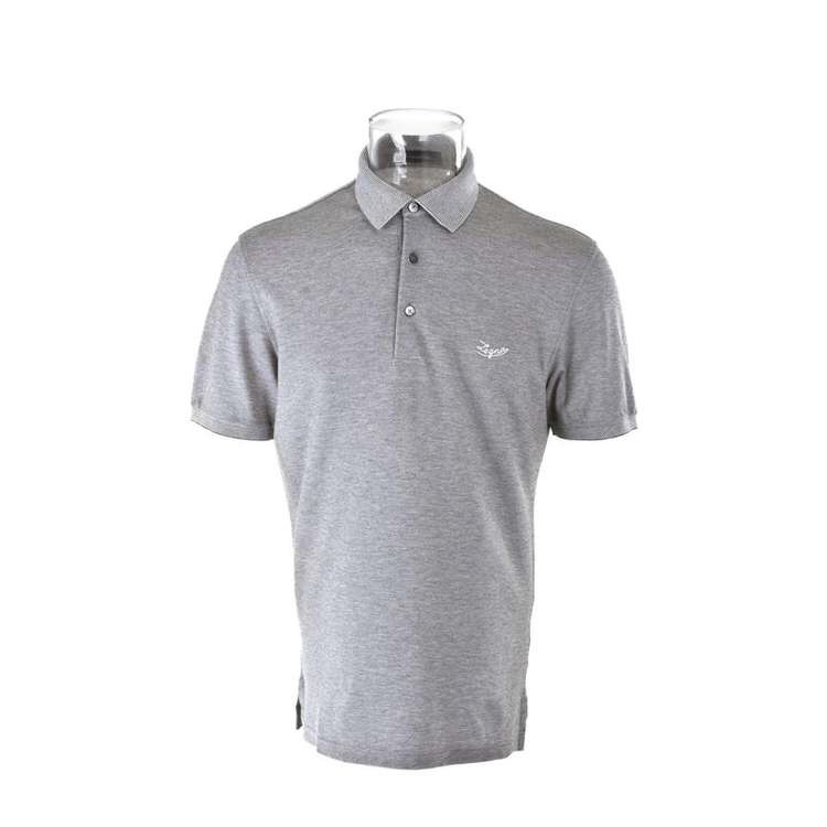 ゼニア ZEGNA MEN POLO-SHIRT S メンズポロシャツS US592 750R 306