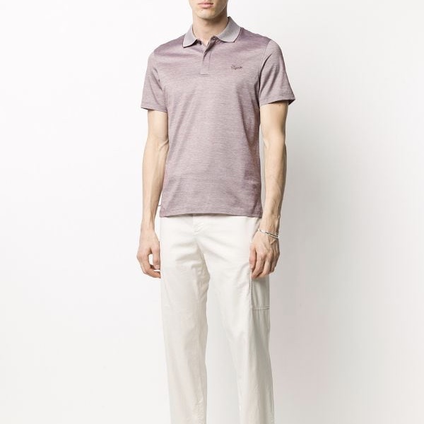 ゼニア ZEGNA MEN POLO-SHIRT S メンズポロシャツS UU505 746R 102