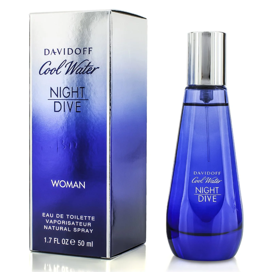 DAVIDOFF Cool Water Night Dive Woman Eau de Toilette クールウォーター ナイトダイブ ウーマン EDT SP B00M9B5OTK