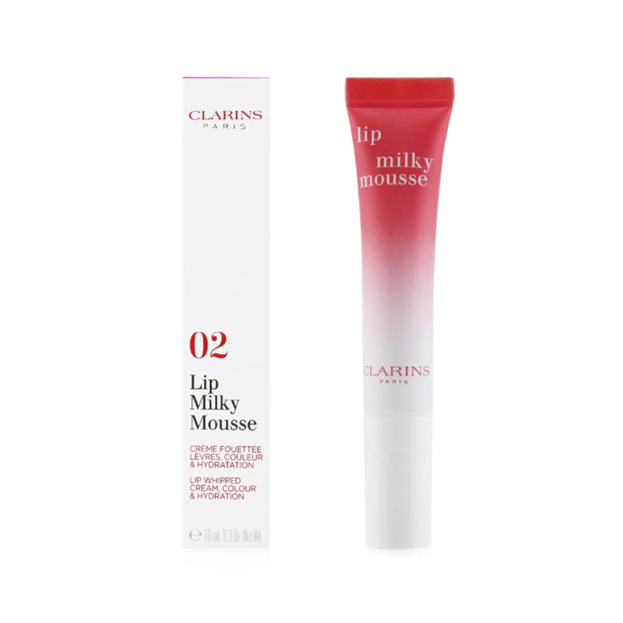 CLARINS クラランス ミルキー ムース リップ # 02 MILKY PEACH 3380810368864