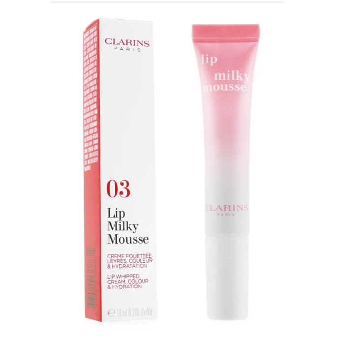 CLARINS クラランス ミルキー ムース リップ  # 03 MILKY PINK 3380810368871