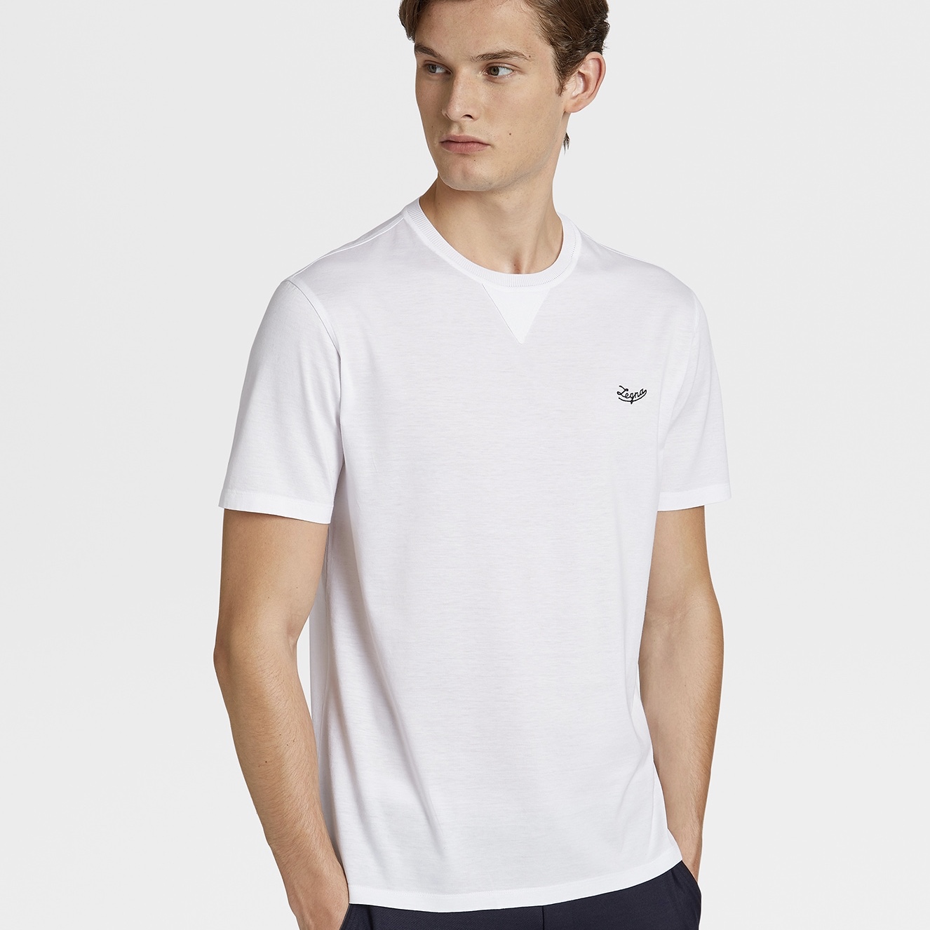 ゼニア ZEGNA MEN T-SHIRT S メンズTシャツ U7526 706R N00