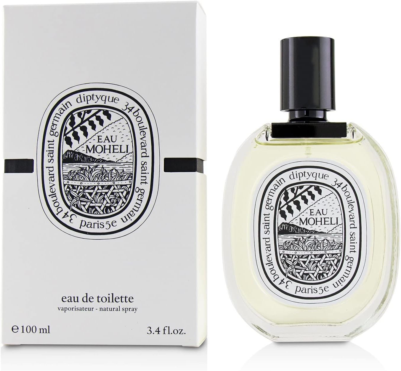 ディプティック DIPTYQUE レディース Eau Moheli FLORAL COLLECTION Eau de Toilette オーモエリ オードトワレスプレー （リミテッドエディション）100ML