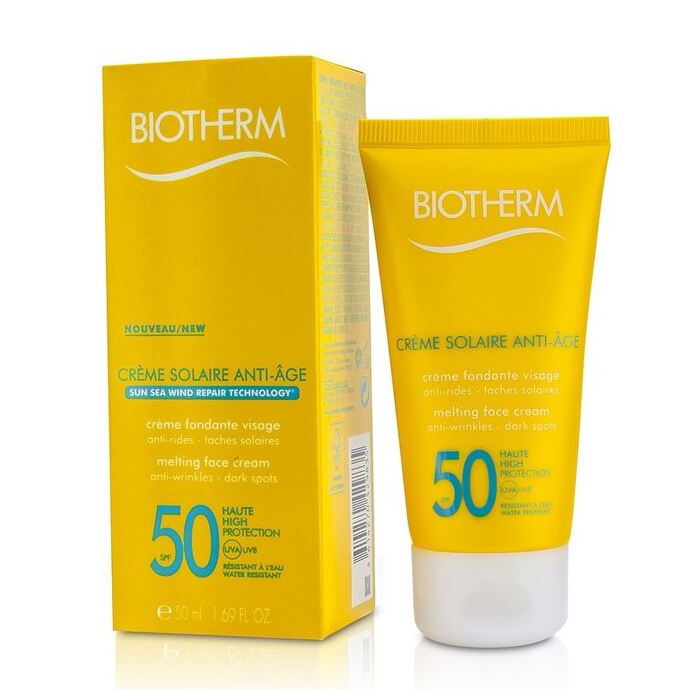 BIOTHERM ビオテルム クレームソレイユ SPF 50 UVA/UVB メルティングフェイスクリーム 3614270429835