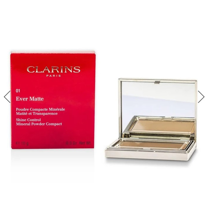 CLARINS クラランス プードゥル エヴァーマット # 01 TRANSPARENT LIGHT 3380814064618