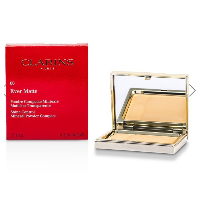 CLARINS クラランス プードゥル エヴァーマット # 00 TRANSPARENT OPALE 3380814064519