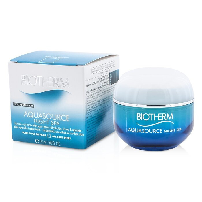 BIOTHERM ビオテルム アクアソース ナイトスパ トリプル スパエフェクト ナイトバーム (全ての肌タイプ) 3614270870026