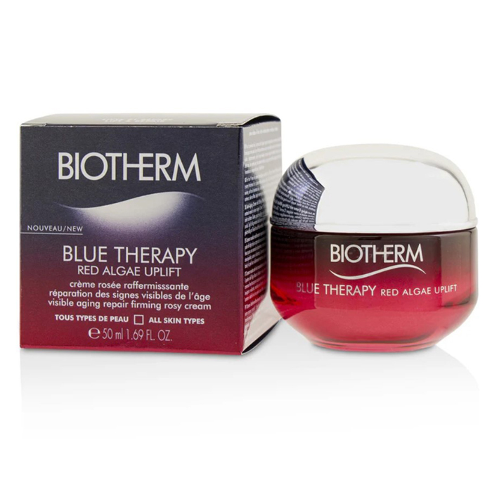 BIOTHERM ビオテルム ブルー セラピー レッド アルゲ アップリフト ビジブル エージング リペア ファーミング ロージー クリーム 3614271844804