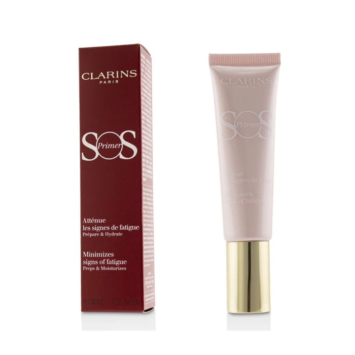 CLARINS クラランス ラディアント コントロール カラー # 01 ローズ (MINIMIZES SIGNS OF FATIGUE) 3666057003516