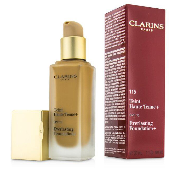 CLARINS  クラランス エバーラスティング ファンデーション+ SPF15 # 115 COGNAC 3380814072217