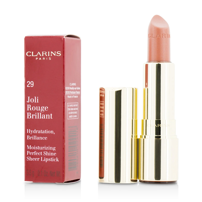 CLARINS  クラランス ジョリ ルージュ ブリラン # 29 TEA ROSE 3380810024418