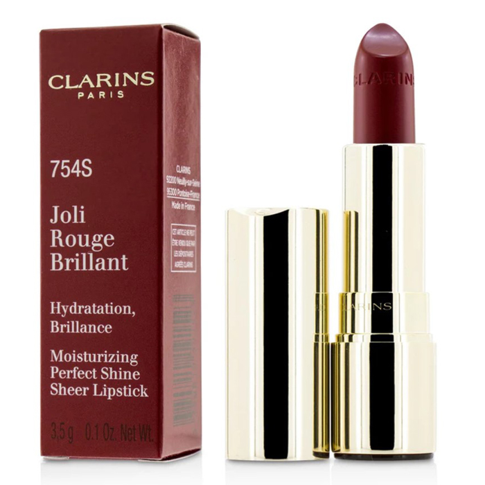 CLARINS  クラランス ジョリ ルージュ ブリラン# 754S DEEP RED 3380810191523