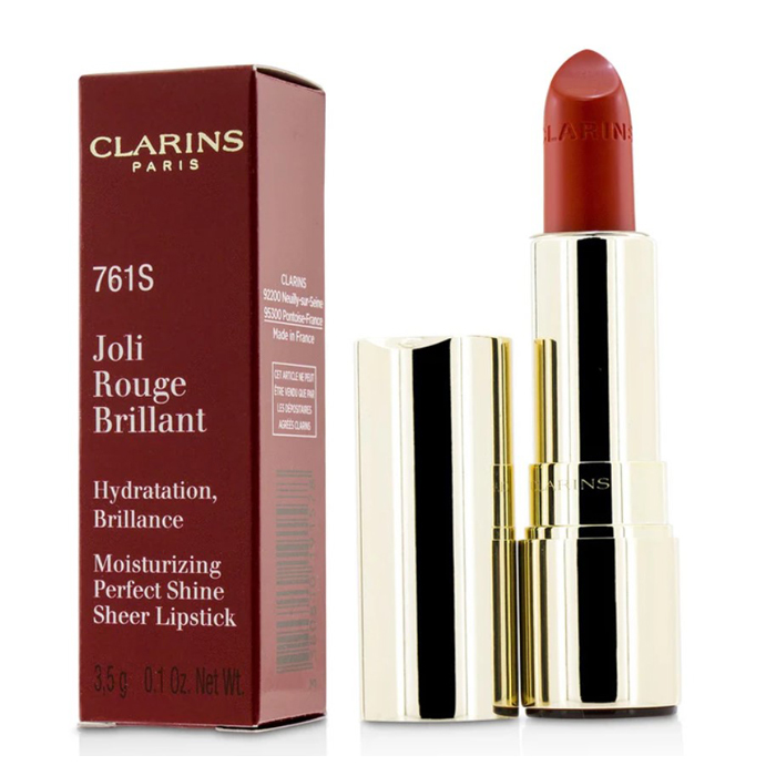 CLARINS  クラランス ジョリ ルージュ ブリラン # 761S SPICY CHILI 3380810191578