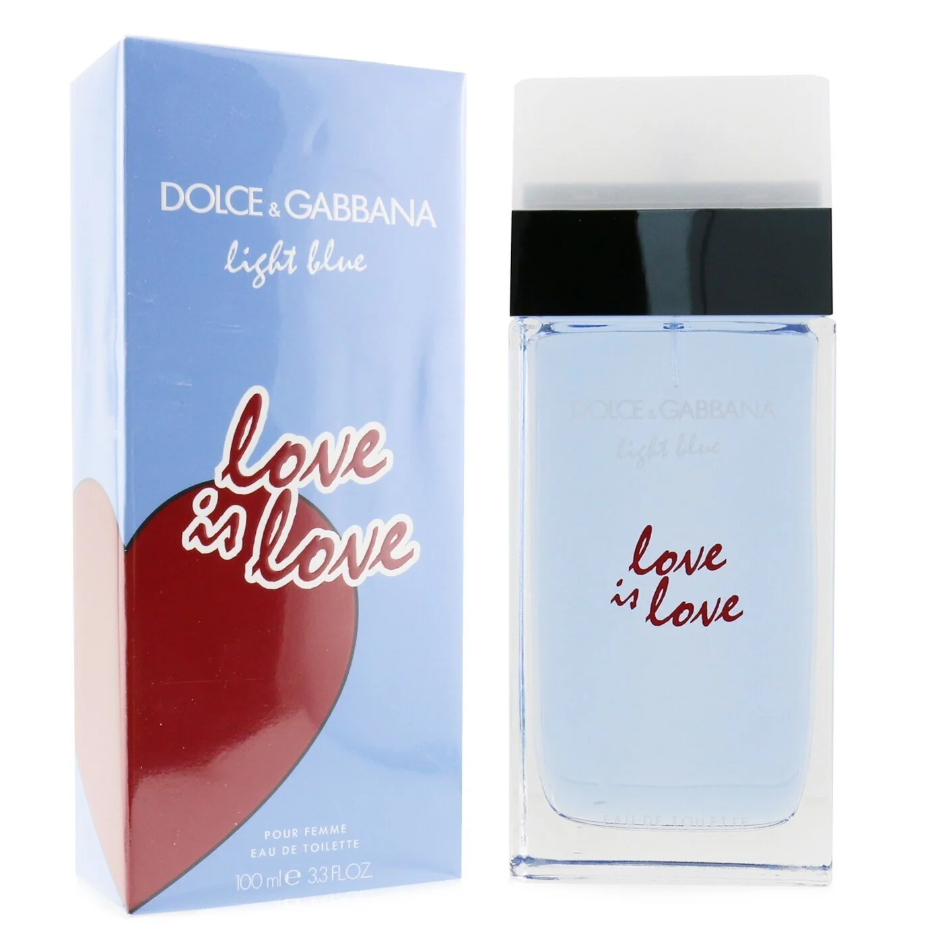 Dolce & Gabbana Light Blue Love is Love for Women Eau De Toilette Sprayライトブルーラブイズラブ オードトワレ100ML