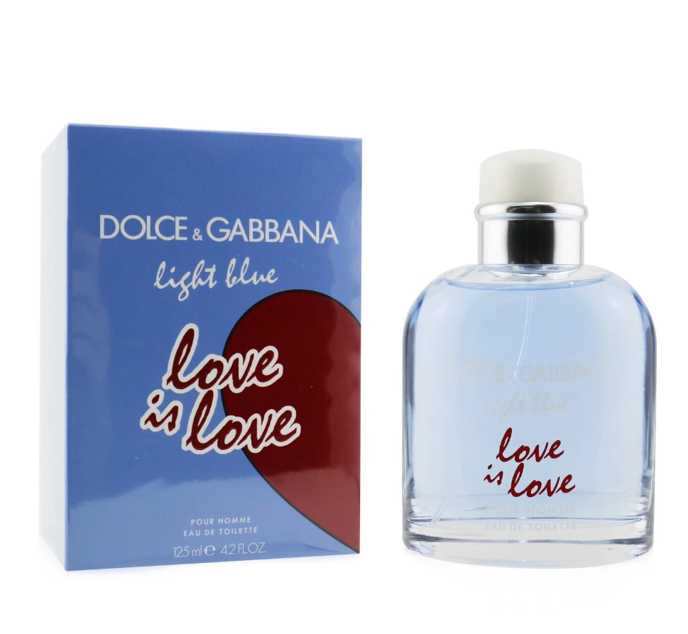 Dolce & Gabbana Light Blue Love is Love for Women Eau De Toilette Sprayライトブルーラブイズラブ オードトワレ125ML