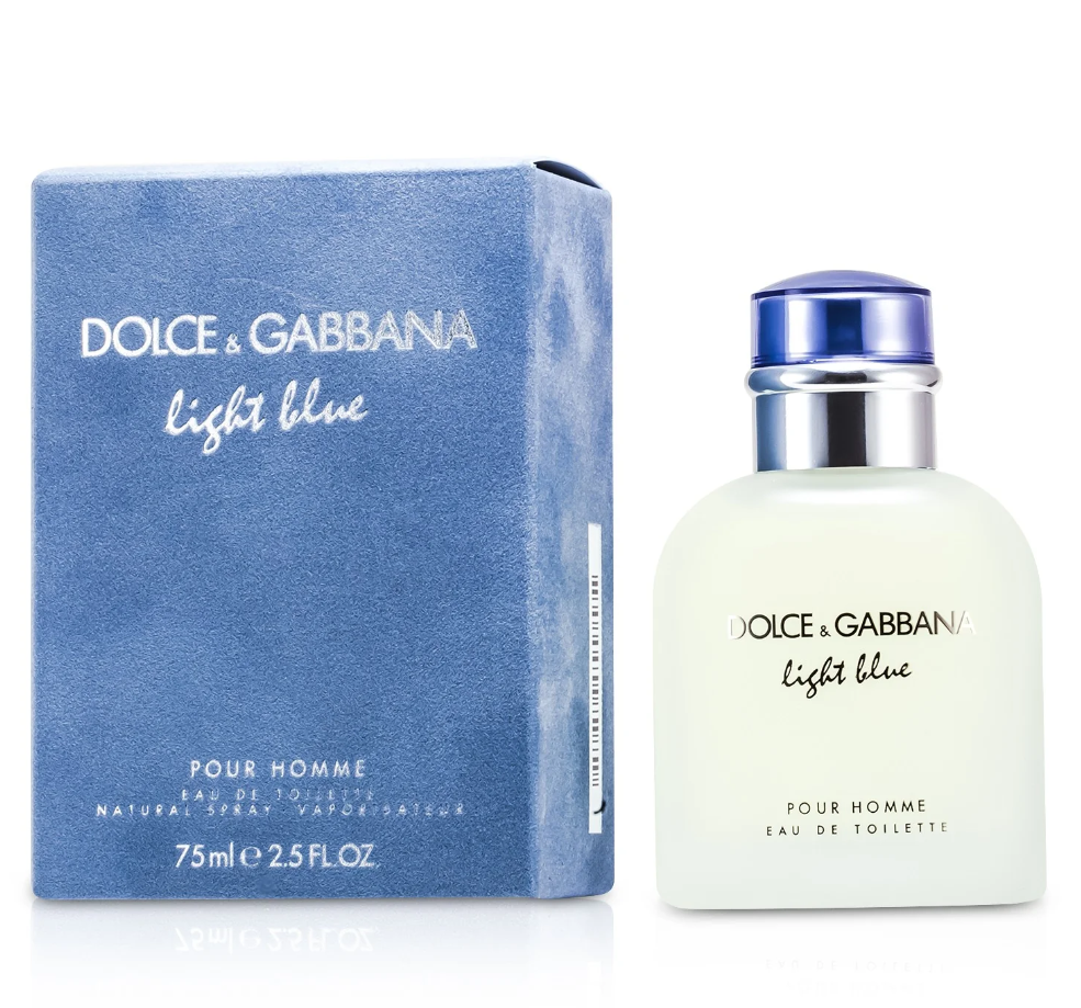 Dolce & Gabbana Light Blue Pour Homme, Eau De Toilette Sprayライトブルー プールオム オードトワレ75ML