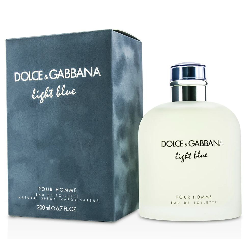 Dolce & Gabbana Light Blue Pour Homme, Eau De Toilette Sprayライトブルー プールオム オードトワレ200ML