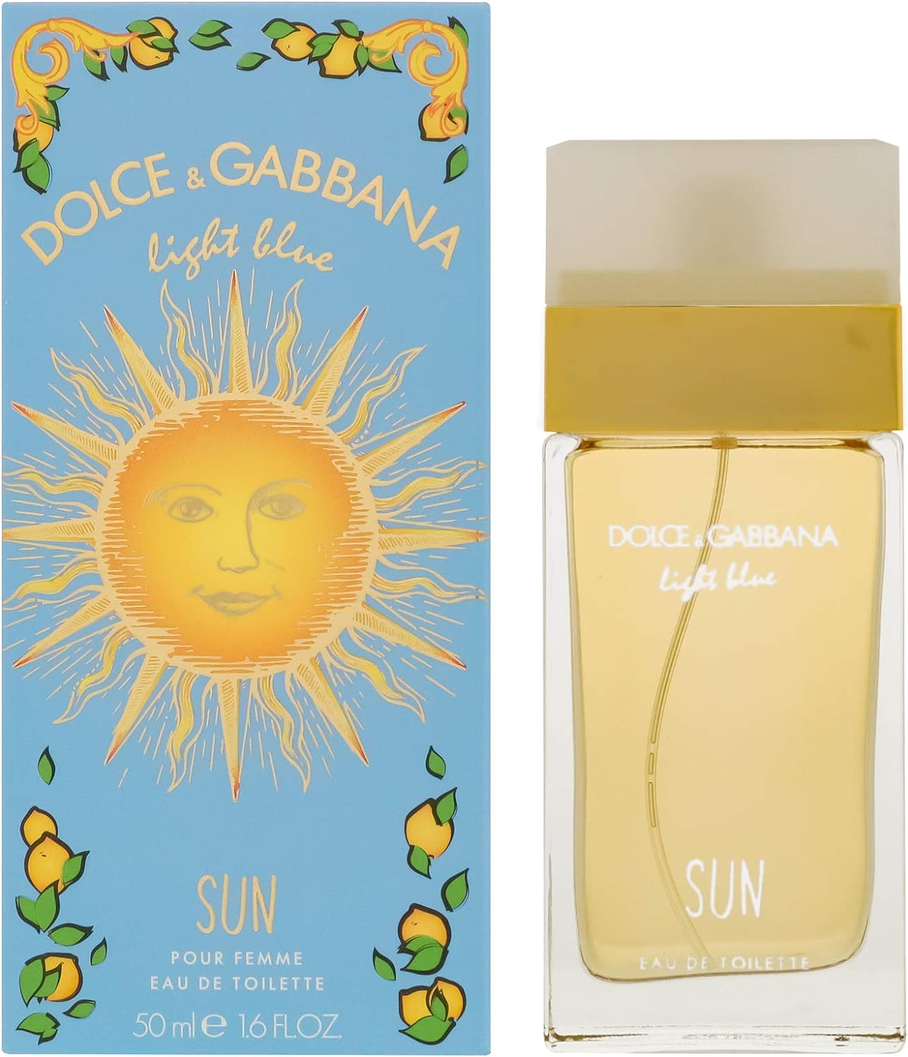 Dolce & Gabbana Light Blue Sun Eau De Toilette ライト ブルー サン オー デ トワレ スプレー50ML