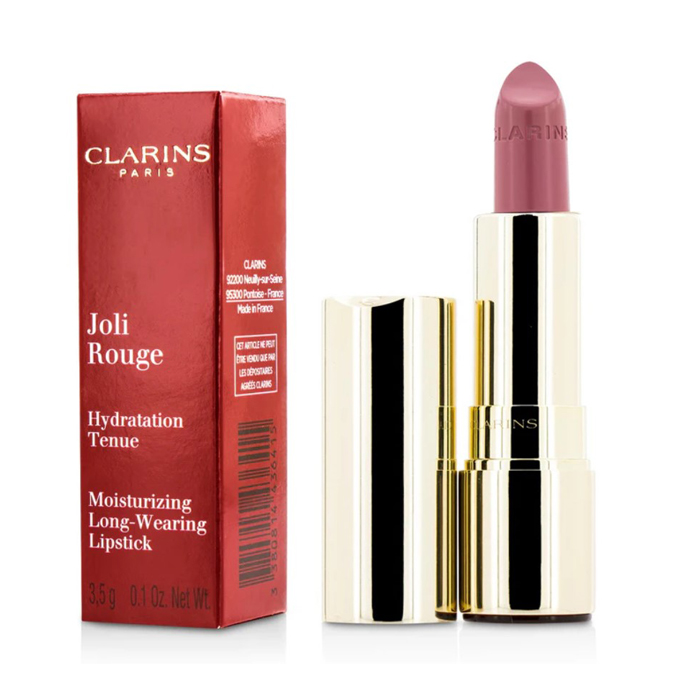 CLARINS クラランスジョリ ルージュ (ロング ウェアリング モイスチャライジング リップスティック) # 750 LILAC PINK 3380814436811