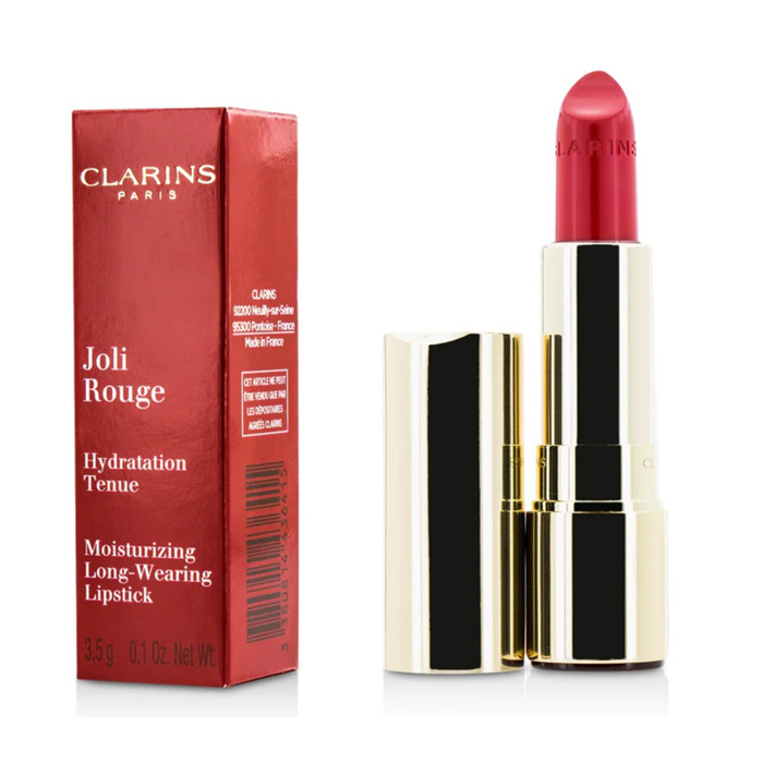 CLARINS クラランスジョリ ルージュ (ロング ウェアリング モイスチャライジング リップスティック) # 742 JOLI ROUGE 3380814436019