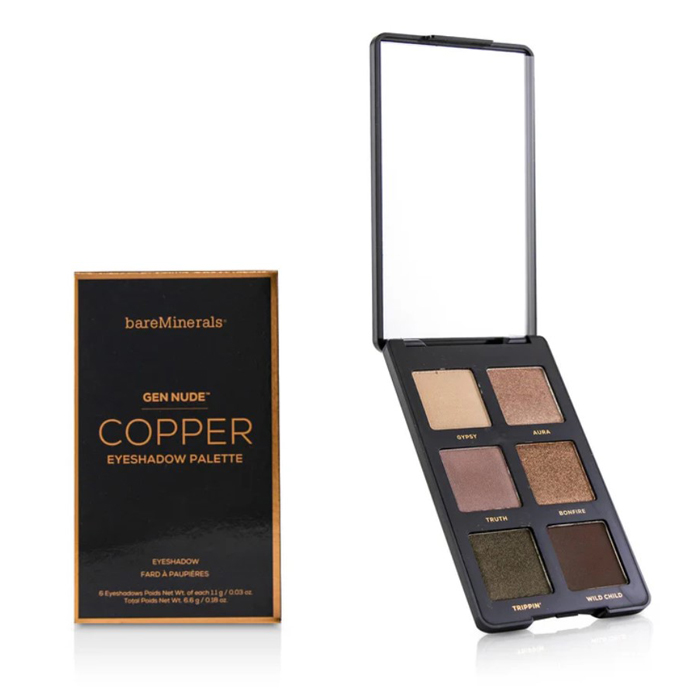 ベアミネラル BAREMINERALS レディース ジェン ヌード アイシャドウ パレット # COPPER 098132523283