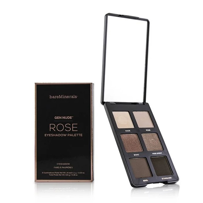 ベアミネラル BAREMINERALS レディース ジェン ヌード アイシャドウ パレット # ROSE 098132520794