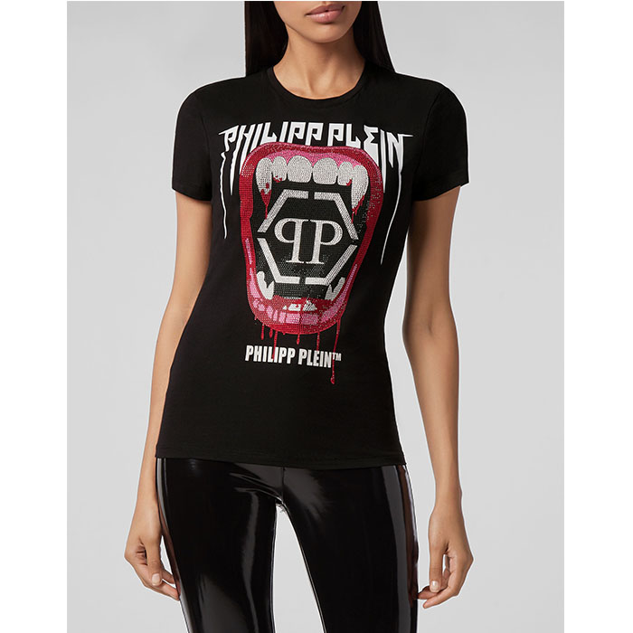 PHILIPP PLEIN LADY T-SHIRT フィリップ.プレイン レディ シャツ WTK1959003N02