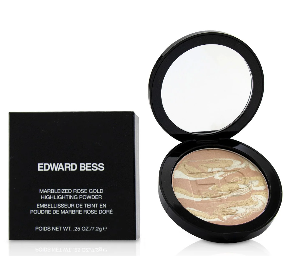 Edward Bess Marbleized Rose Gold Highlighting Powder マーブル ロース ゴールド ハイライティング パウダー 7.2g