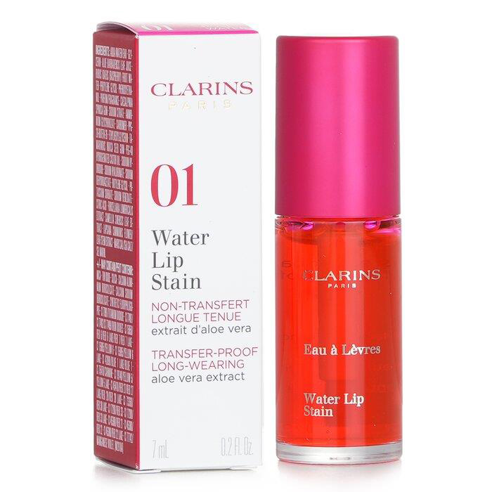 クラランス CLARINS レディース ウォーター リップ ステン# 01 ROSE WATER 3380810105124