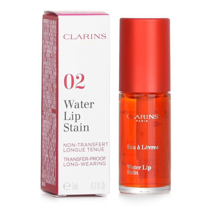 クラランス CLARINS レディース ウォーター リップ ステン # 02 ORANGE WATER 3380810105131