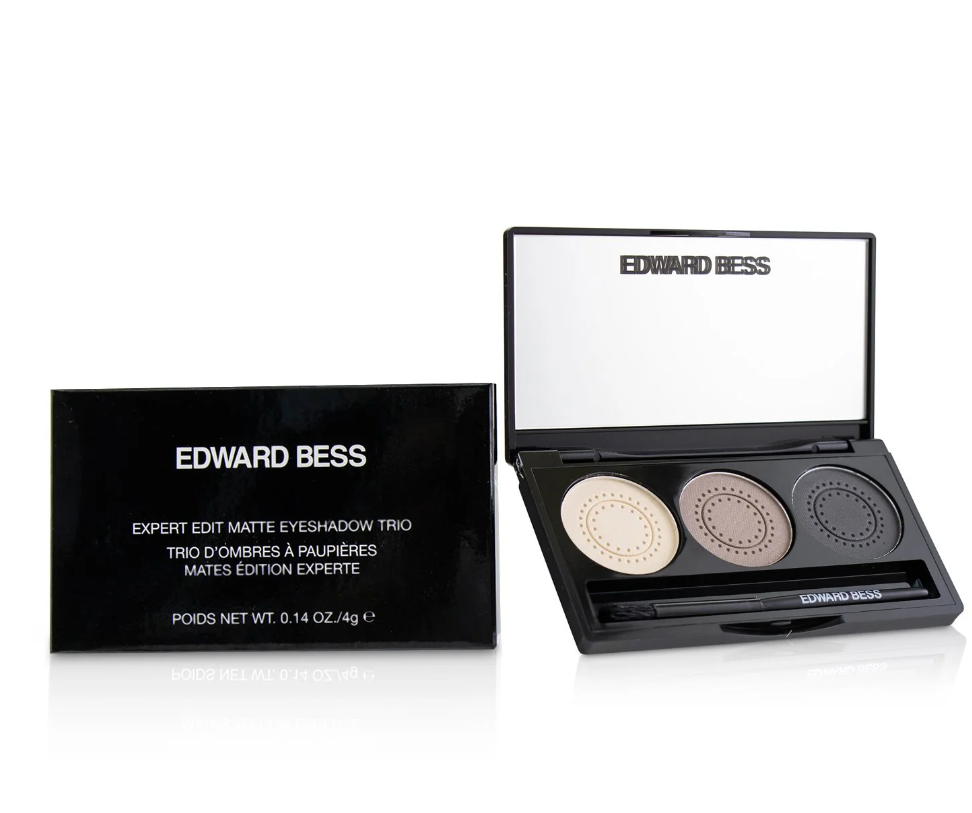 Edward Bess Expert Edit Matte Eyeshadow Trioエキスパート エディット マット アイシャドウ トリオ  #Subtle Smoke