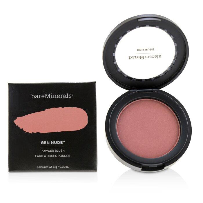 BAREMINERALS ベアミネラル ジェン ヌード パウダー ブラッシュ # ON THE MAUVE 098132518401