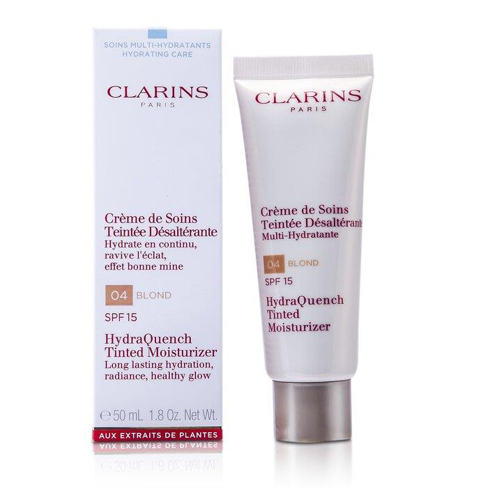 クラランス CLARINS レディース イドラ クエンチティンテッド モイスチャライザー SPF 15 # 04 BLOND 3380811145105