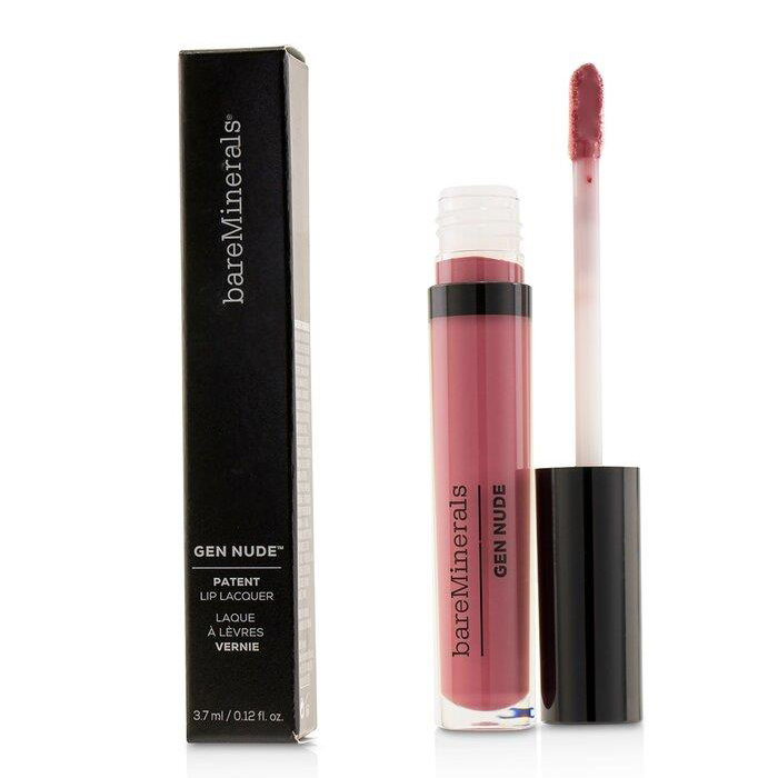 BAREMINERALS ベアミネラル ジェン ヌード パテント リップラッカー # POUT 098132518791