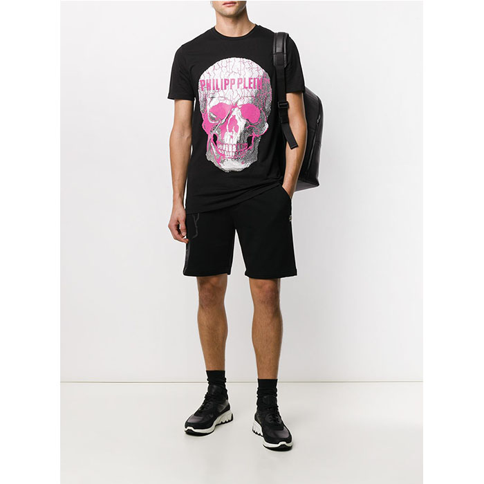 PHILIPP PLEIN MEN SHORT PANTS フィリップ.プレイン メンズ ショート パンツ MJT1481002N02