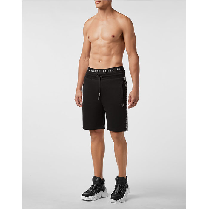 PHILIPP PLEIN MEN SHORT PANTS フィリップ.プレイン メンズ ショート パンツ MJT1486002N02