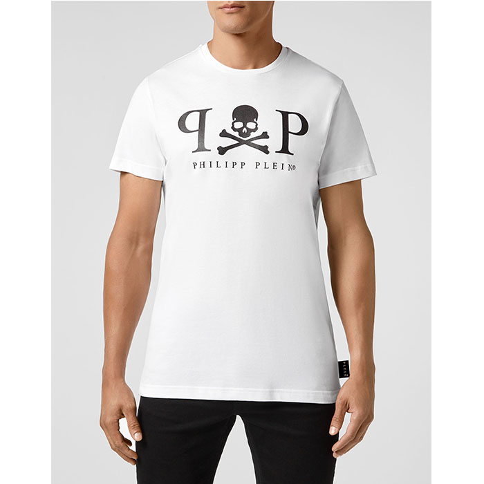 PHILIPP PLEIN MEN フィリップ.プレイン メンズ T-シャツ MTK4238002N01