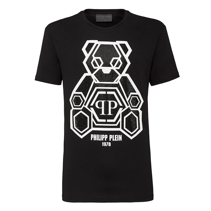 PHILIPP PLEIN MEN T-SHIRT フィリップ.プレイン メンズ T-シャツ MTK4245002N02