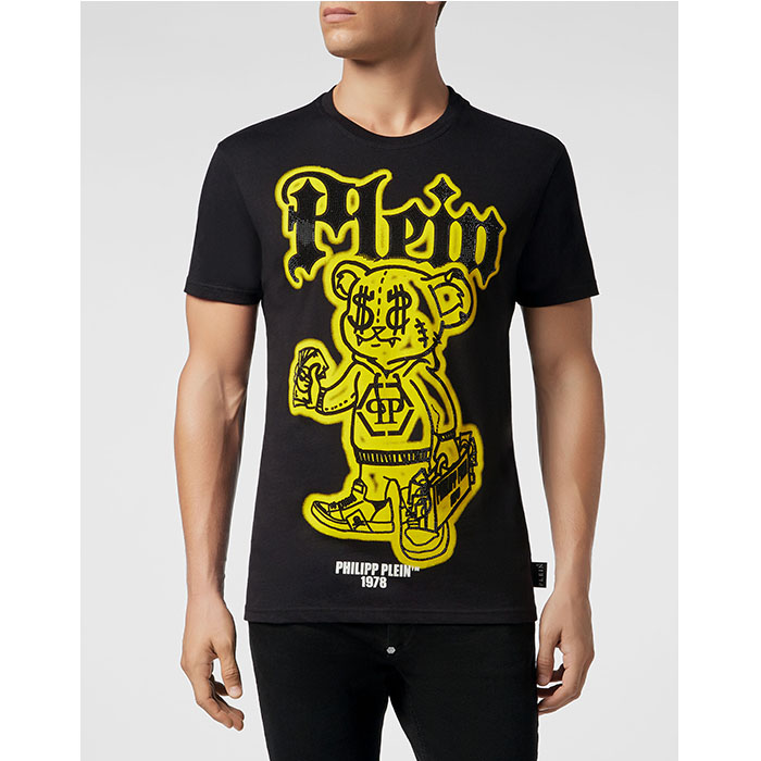 PHILIPP PLEIN MEN T-SHIRT フィリップ.プレイン メンズ T-シャツ MTK4246002N0209