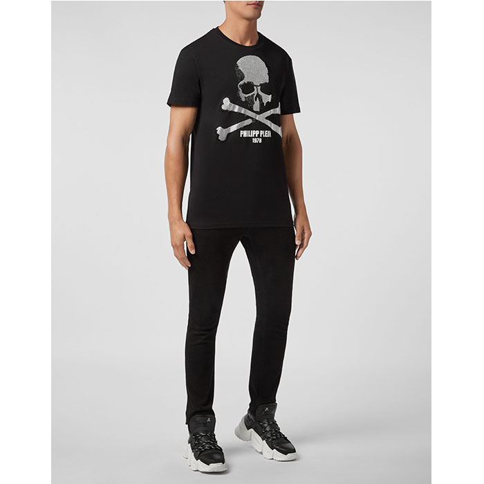 PHILIPP PLEIN MEN T-SHIRT フィリップ.プレイン メンズ T-シャツ MTK4258002N0201