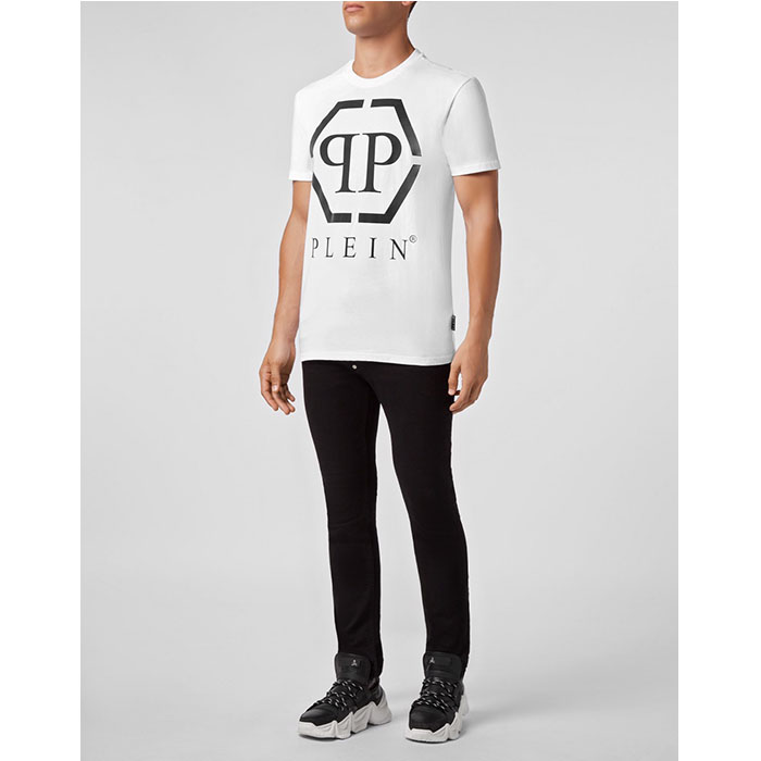 PHILIPP PLEIN MEN T-SHIRT フィリップ.プレイン メンズ T-シャツ MTK4261002N01